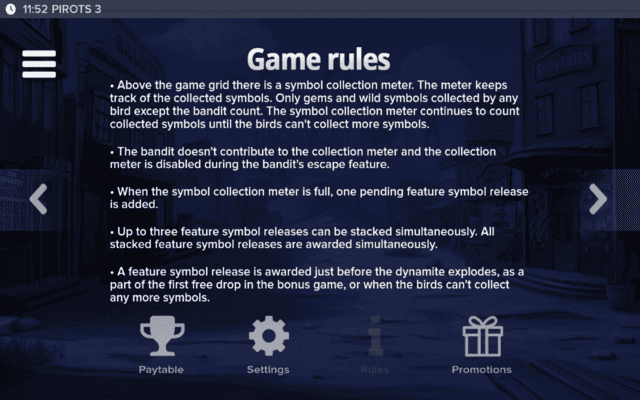 Pirots 3 Game Rules Page 4